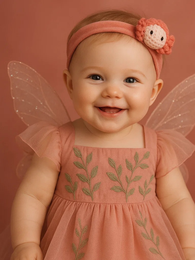 Charming Baby Headband with Cute Crab and Fun Design