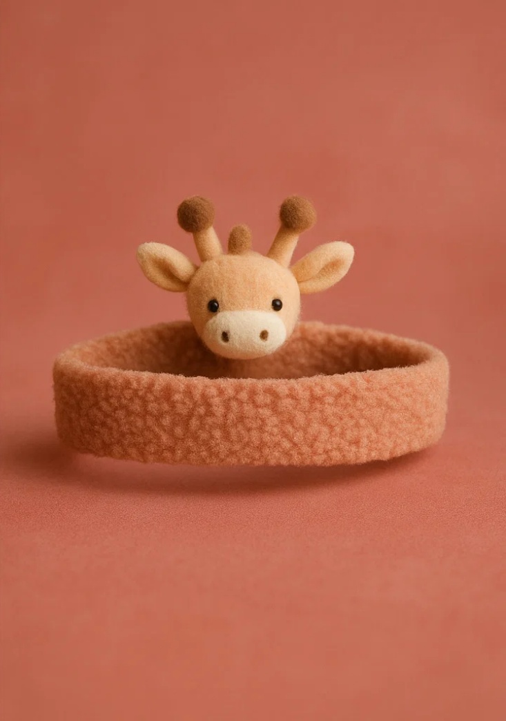 Giraffe Ears Headband Baby Dress with Angel Wings - Cute and Fun Design for Toddlers