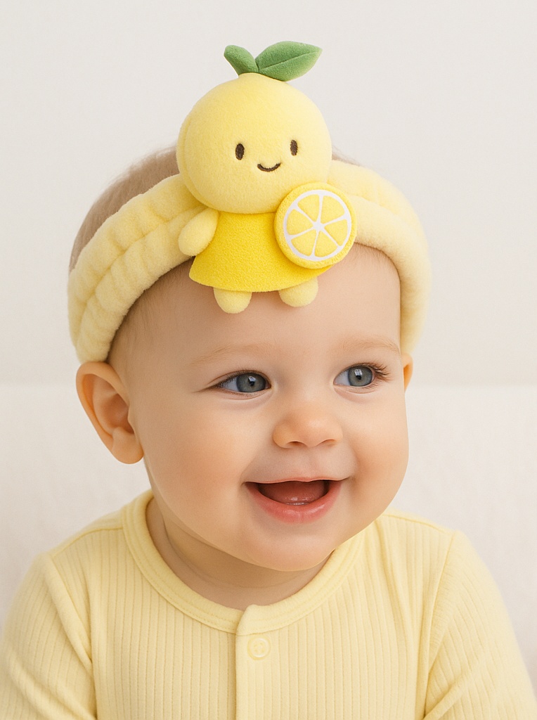 Sweet Removable Plush Toy Headband - Comfortable & Adorable
