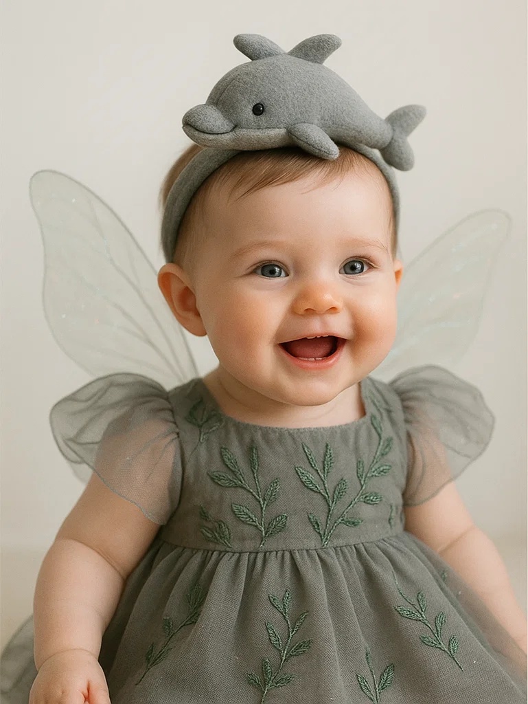 Serre-tête requin pour bébé - Un accessoire mignon et amusant pour les tout-petits