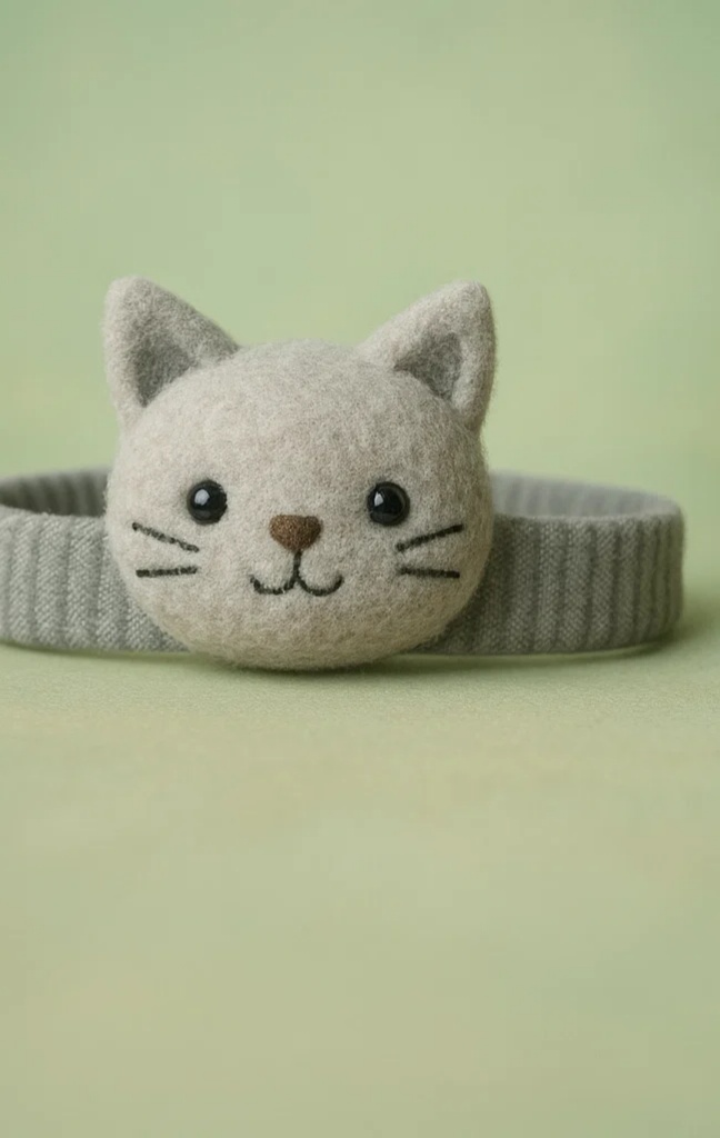 Grey Cat Ears Headband Baby Dress with Angel Wings - Cute and Fun Design for Toddlers
