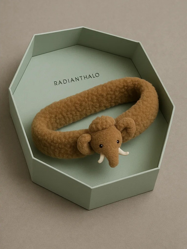 Big Trunk Elephant Headband – Plush Jumbo Animal Design