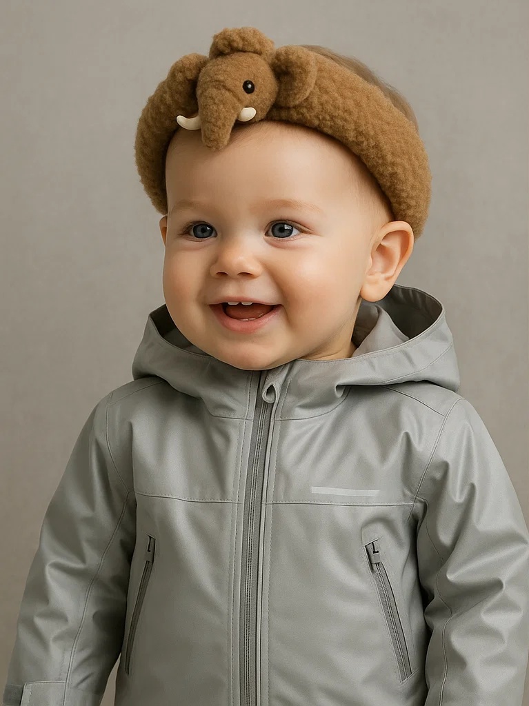 Big Trunk Elephant Headband – Plush Jumbo Animal Design