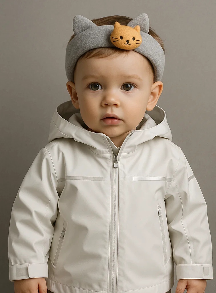 Süße Baby-Haarbänder mit niedlichen Puppen – ideal für Fotos und als Geschenk