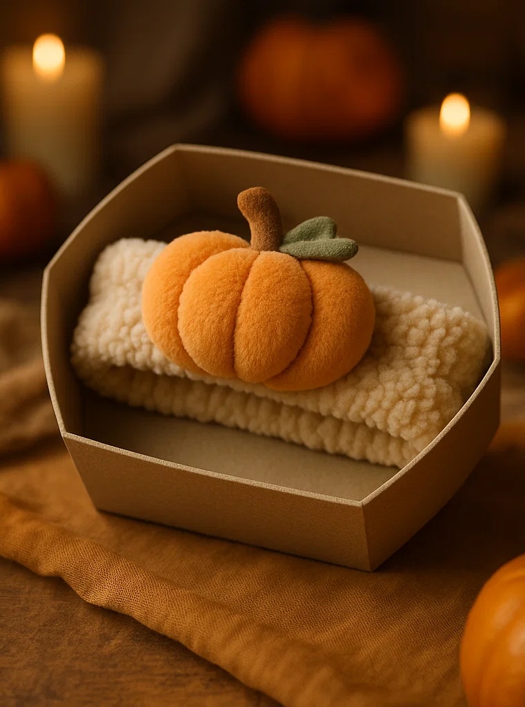 Bandeau bébé citrouille douce pour Halloween – Accessoire photo mignon et confortable