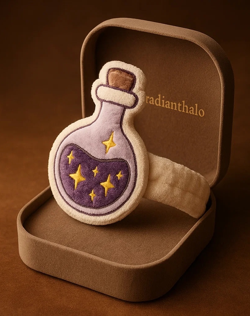 Magical Potion Bottle Plush Baby Headband for Fun Baby Photoshoots