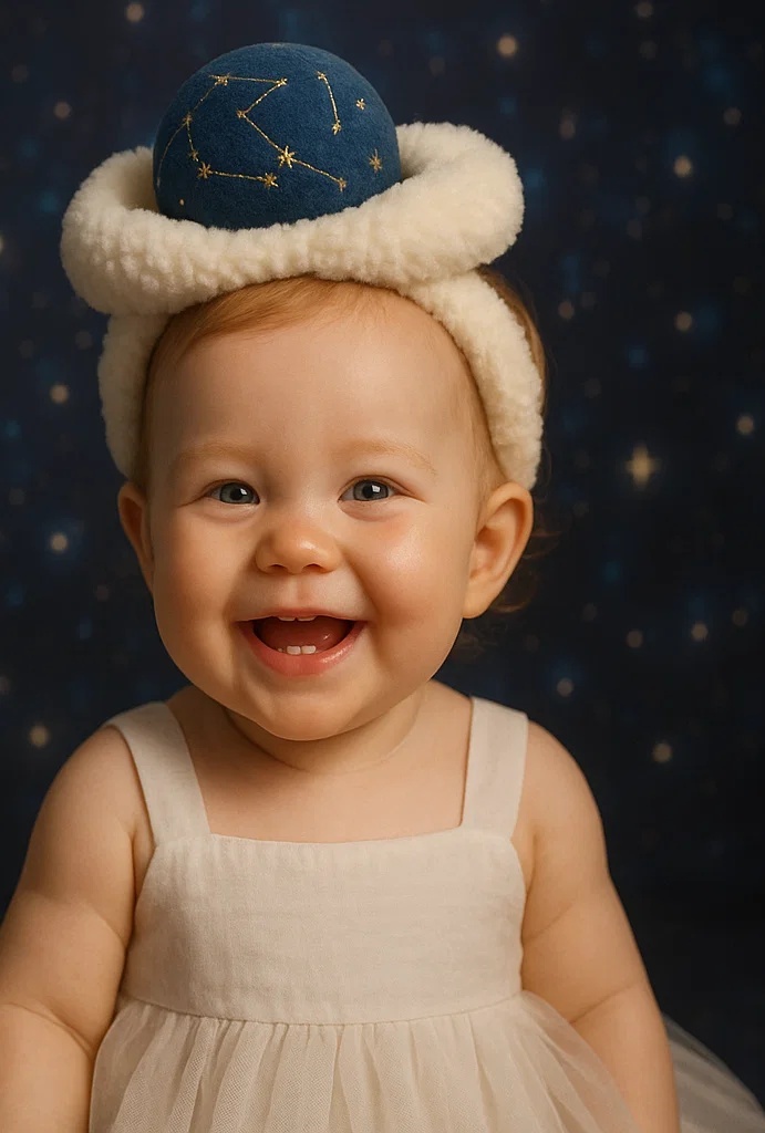 Constellation Plush Baby Headband for Baby Photography and Gifts
