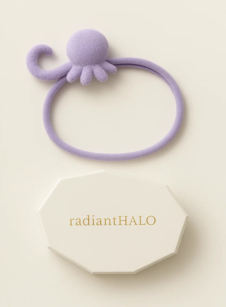Adorable Baby Octopus Headband with Removable Plush Design