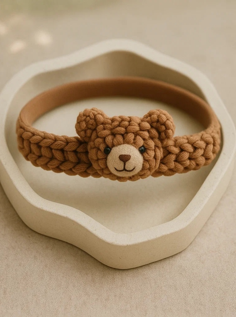 Bear Plush Baby Headband