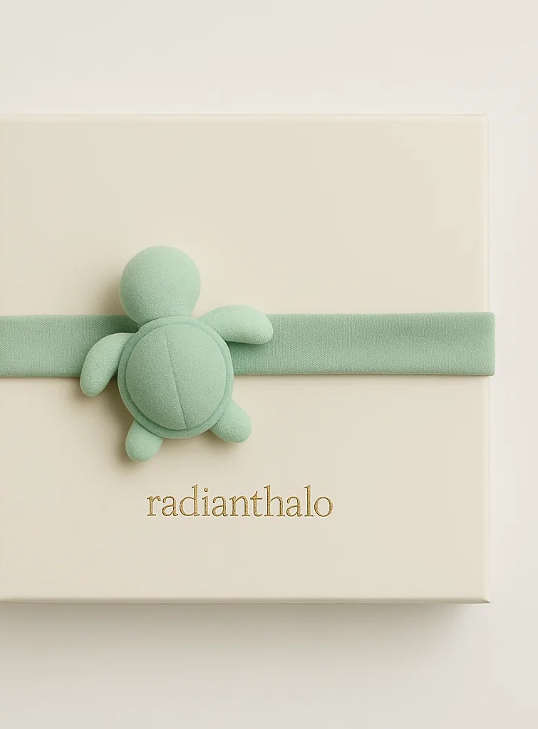 Plush Turtle Baby Headband with Soft Material for All-Day Comfort