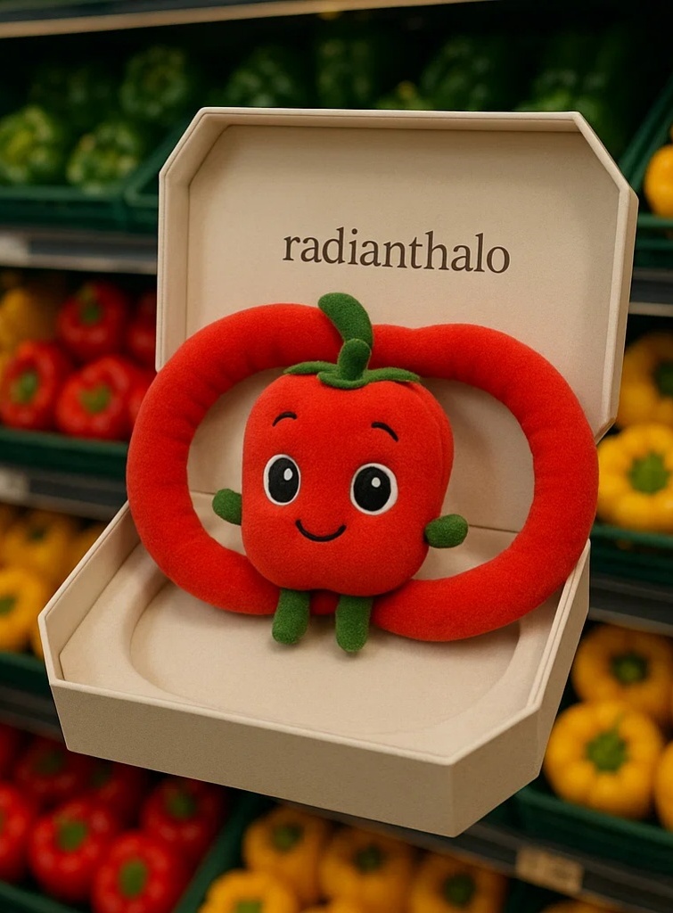 Chili Design Baby Headband – Perfect for Baby Photoshoots and Comfortable Wear