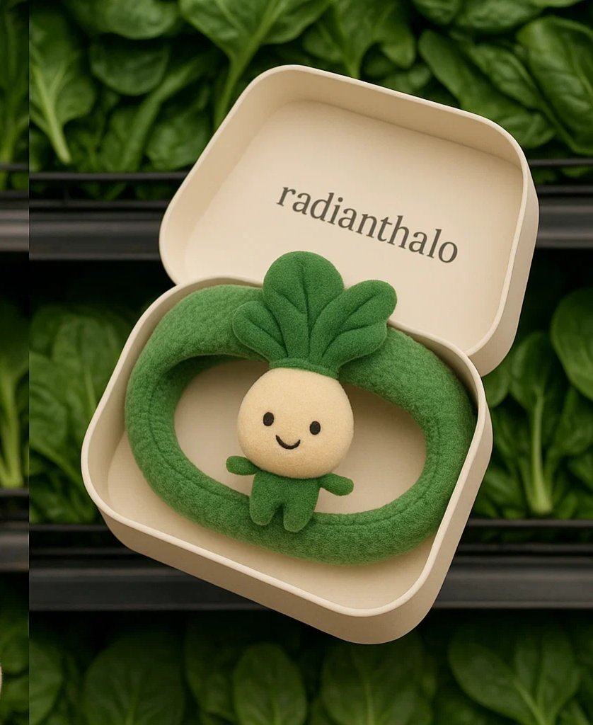 Spinach Design Baby Headband – Soft and Cute for Baby Photography