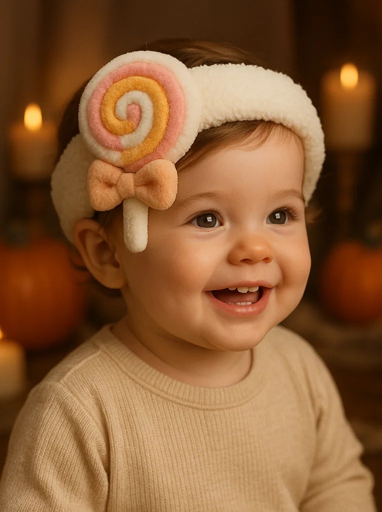 Adorable Baby Spider Headband – Perfect for Fall and Halloween Photography