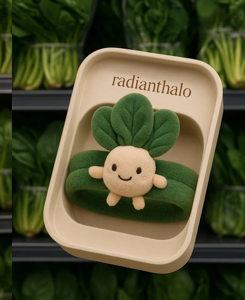 Plush Turnip Doll Baby Headband for Perfect Baby Photography