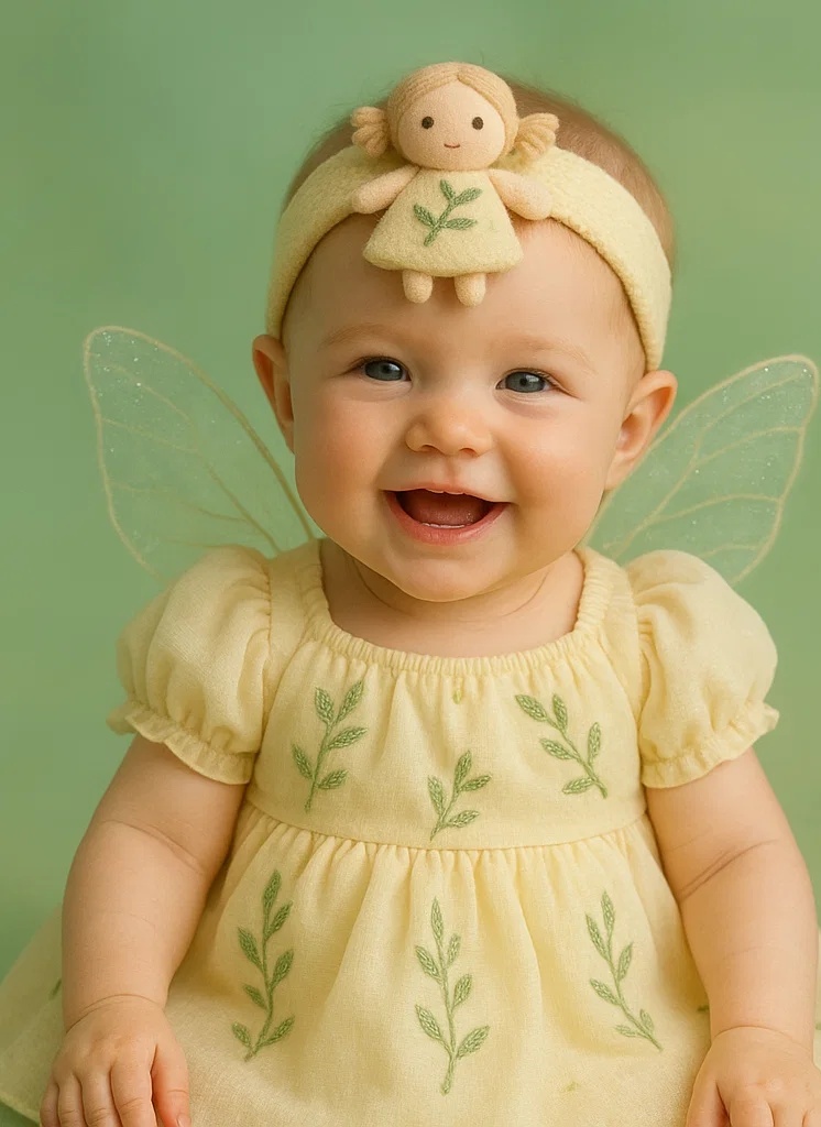 Sweet Girl Baby Headband with Flower Accent