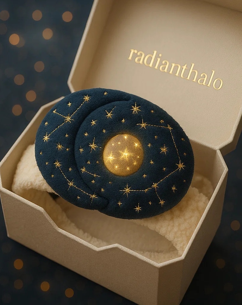 Glowing Stars Baby Headband – Starry Pattern with Light for Holiday Events & Gifts