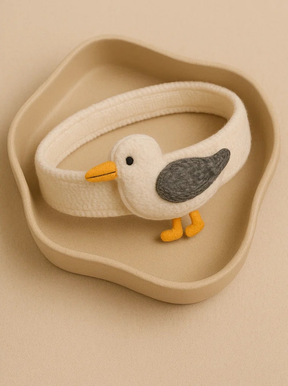 Diadema para bebé con diseño de foca – Accesorio suave y adorable para fotos