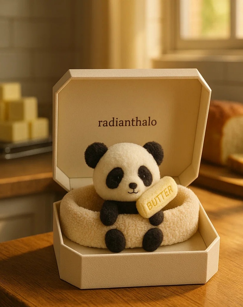Soft Baby Headband with Panda Design for Adorable Photos