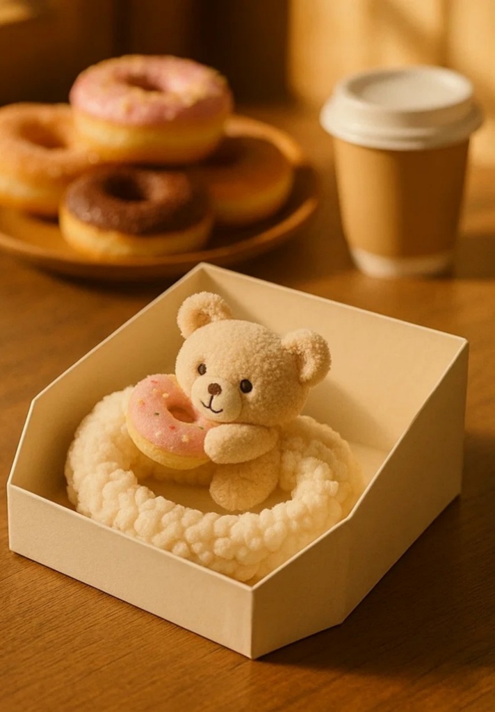 Sweet Donut-Decorated Bear Baby Headband - Perfect Baby Gift Idea