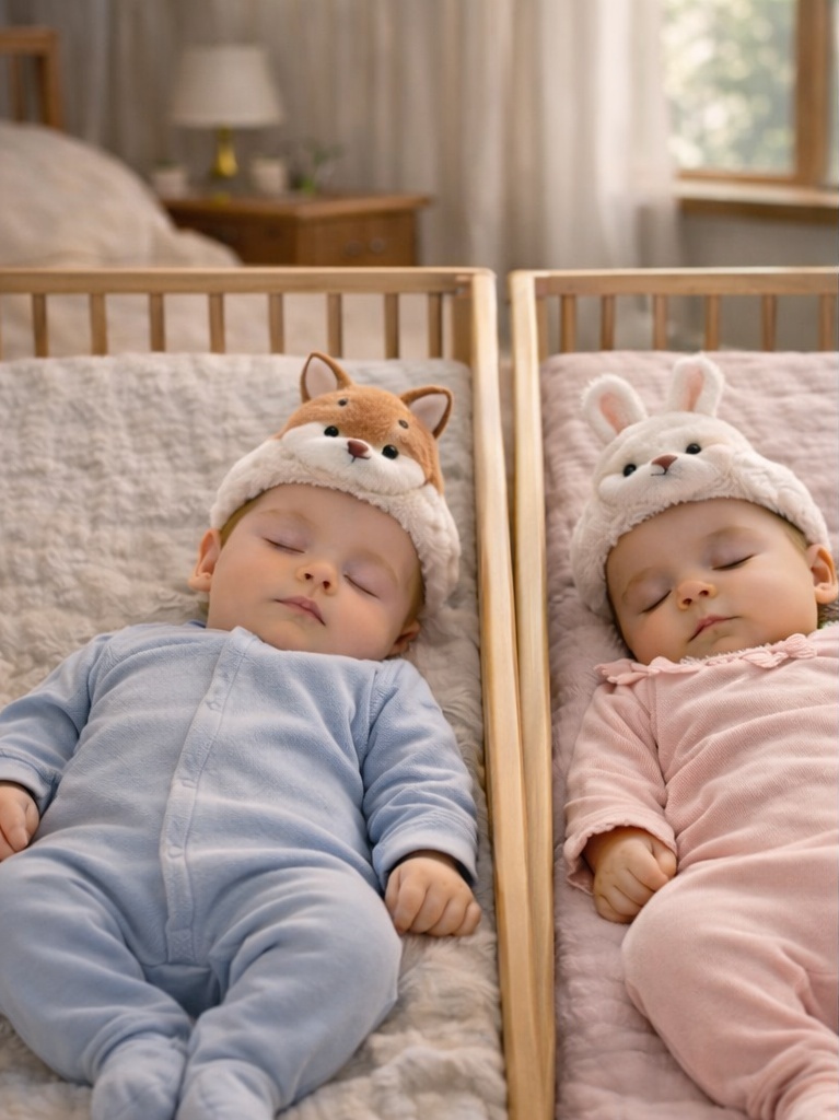 3D Plush Bunny Baby Headband – Soft Rabbit Ear Newborn Photo Accessory