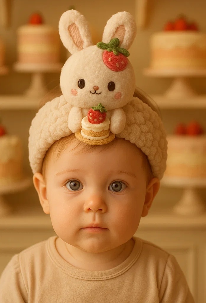 Baby Headbands with Playful Fruit and Animal Designs – Soft and Stretchy for All-Day Wear