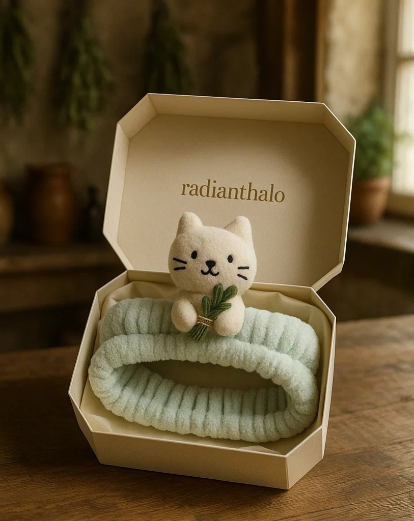 OEM Available: Fleece Baby Headbands with Animal Doll for Seasonal Promotions & Baby Gift Boxes