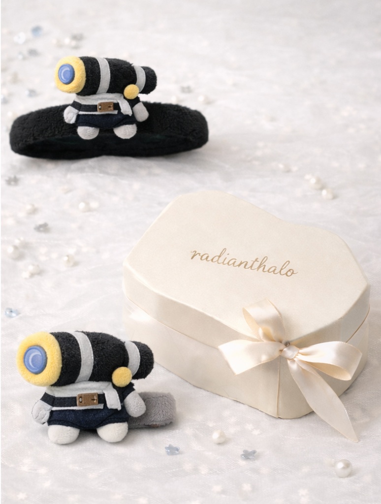Baby Headband with Cartoon Camera Design