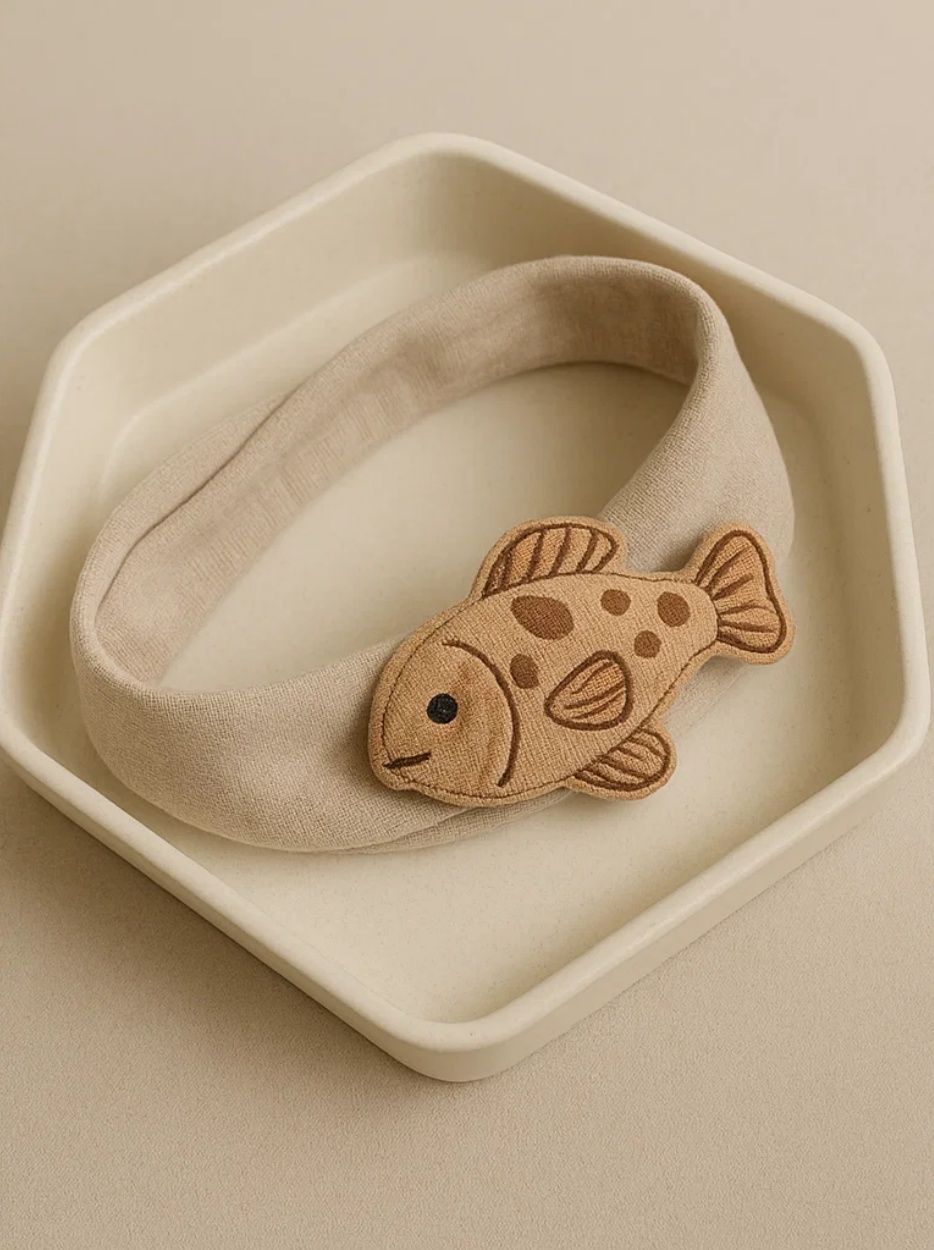 Infant Plush Fish Doll Headband – Soft and Stylish Accessory