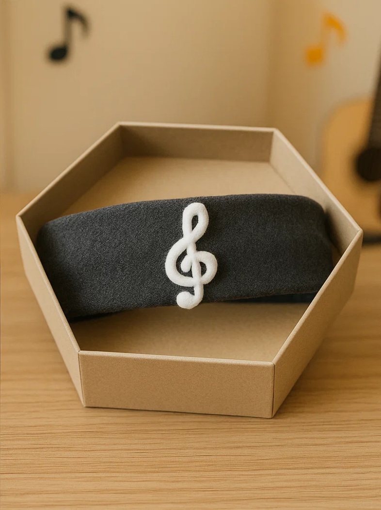 Cinta para bebé con nota musical – accesorio top para fotografía y regalos