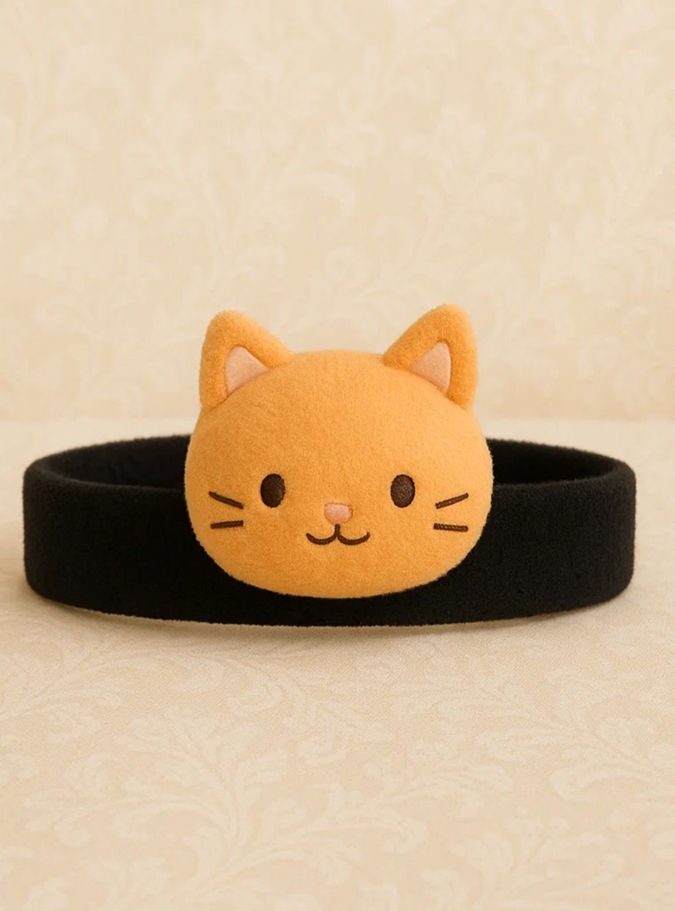 星のカービィの赤ちゃん用ヘアバンドと動物デザイン、黒いドレス