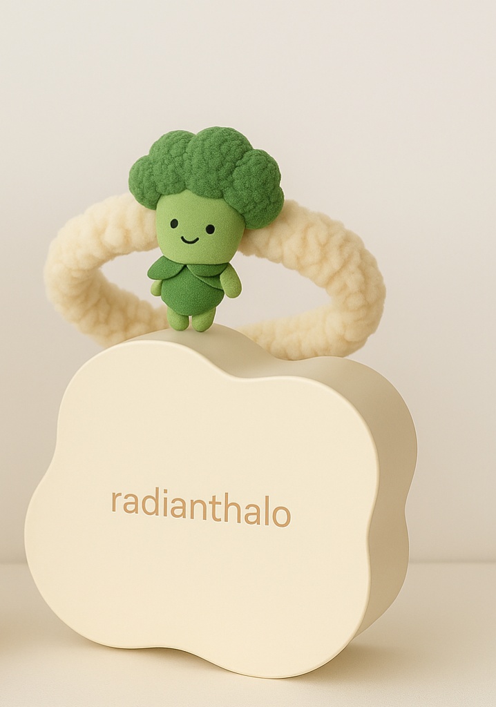 Broccoli Baby Headband - Fresh and Fun Style