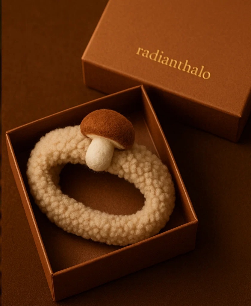Custom Baby Headbands with Mushroom Motif for Whimsical Baby Fashion