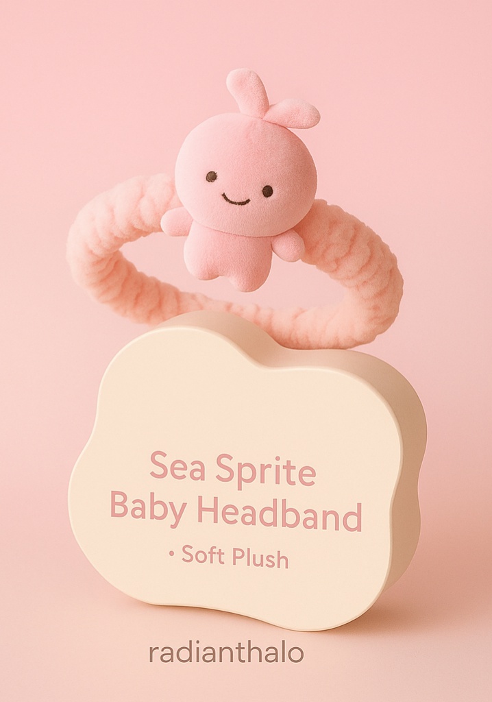Mořská Sprite dětská čelenka – Soft Plush