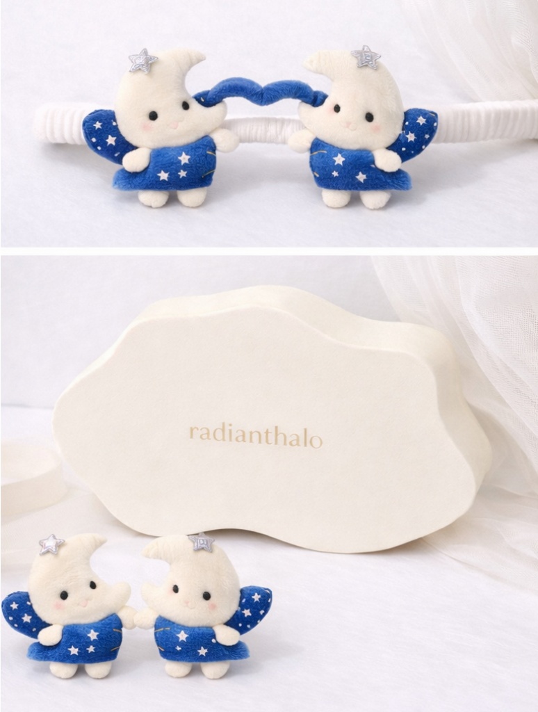 Moon Fairy Baby Headband with Stars