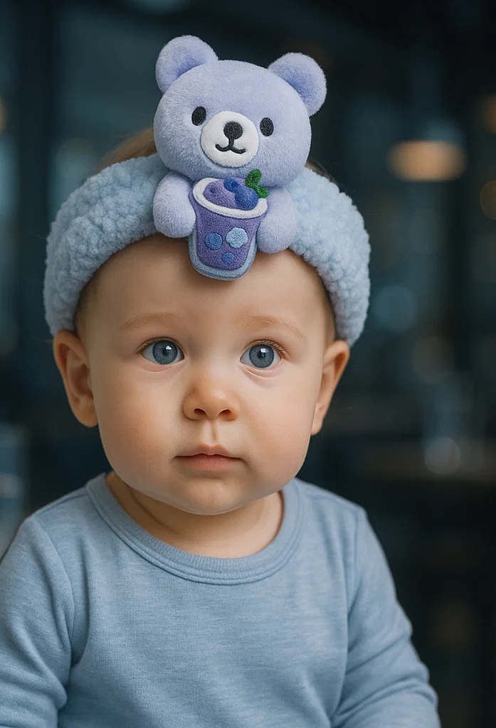 Soft and Gentle Baby Headbands with Cute Plush Animal Faces - A Must-Have for Baby Gift Sets and Retailers