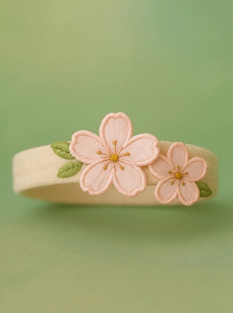 Peony Dream Fairy Headband – Cream Peony, Soft Lace Band