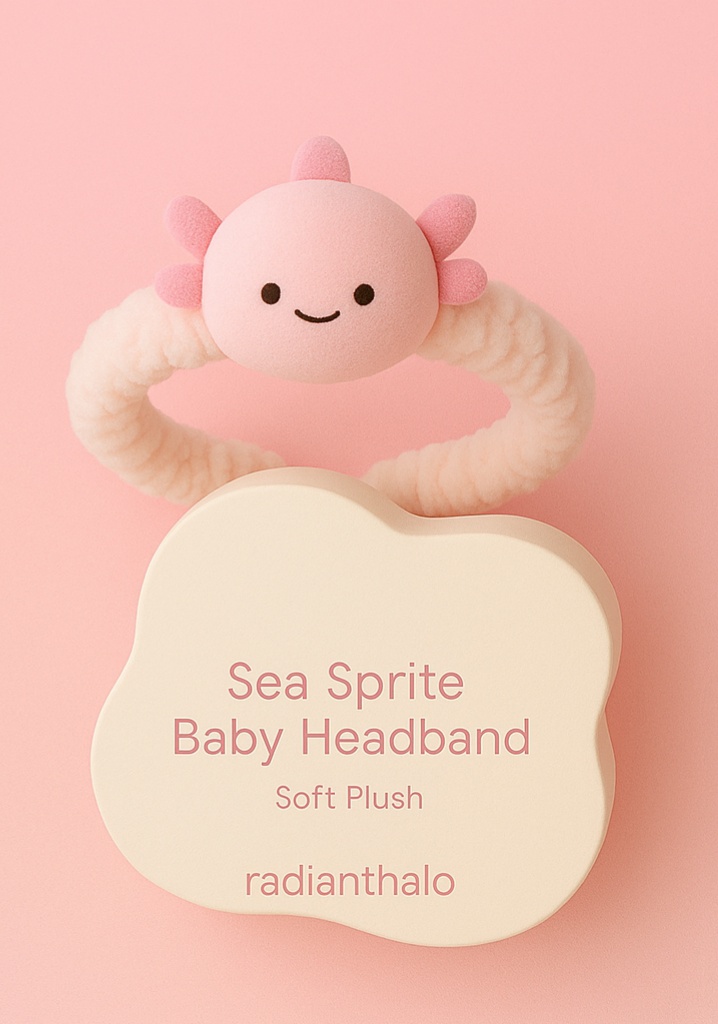 Bandeau Bébé Pink Moon Jelly - Doux et Mignon