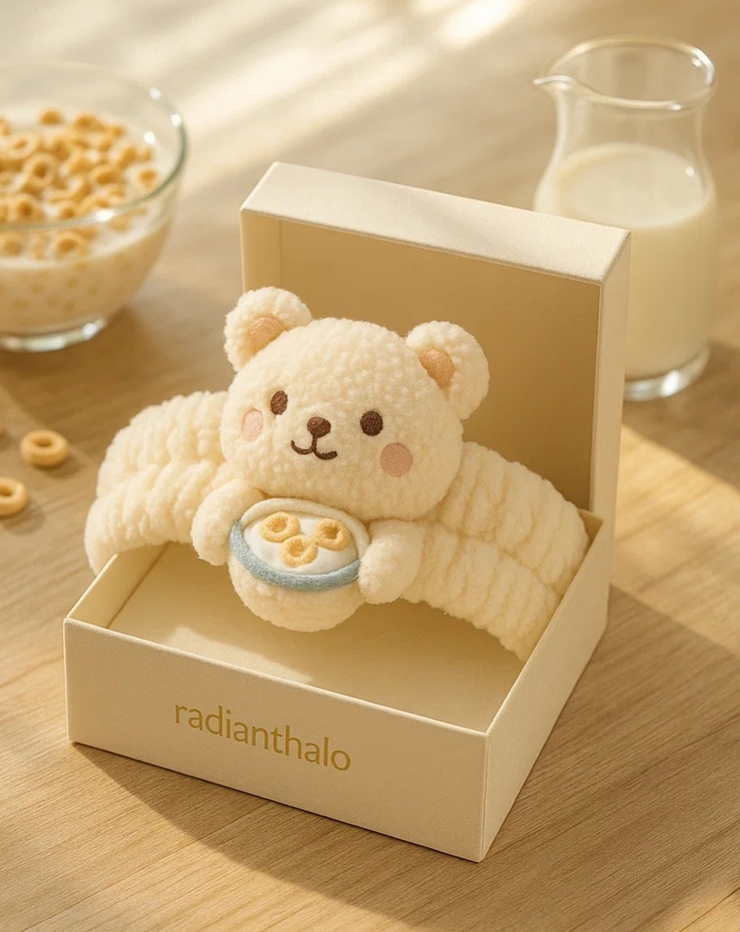 Sweet Baby Headbands with Cute Puppy and Toast Design - A Must-Have for Baby Gift Sets