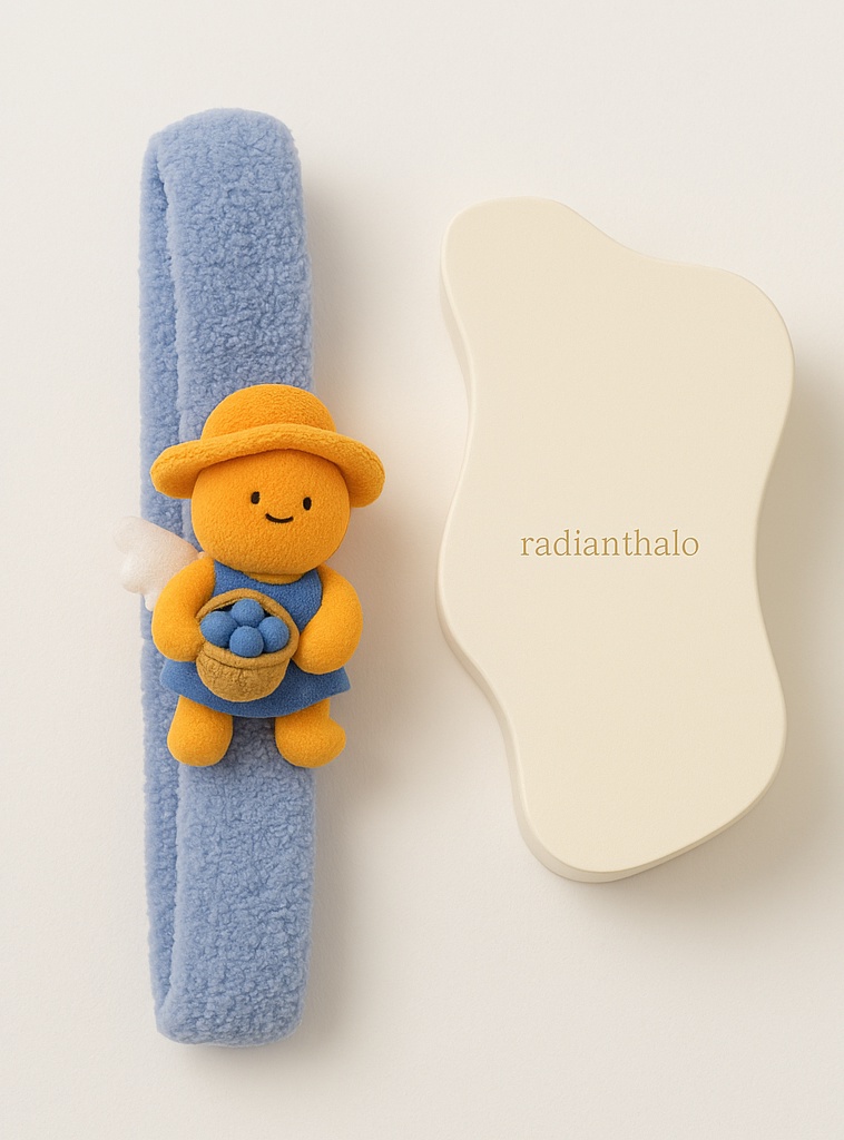 Cute & Colorful Removable Plush Toy Headband - Fun and Playful