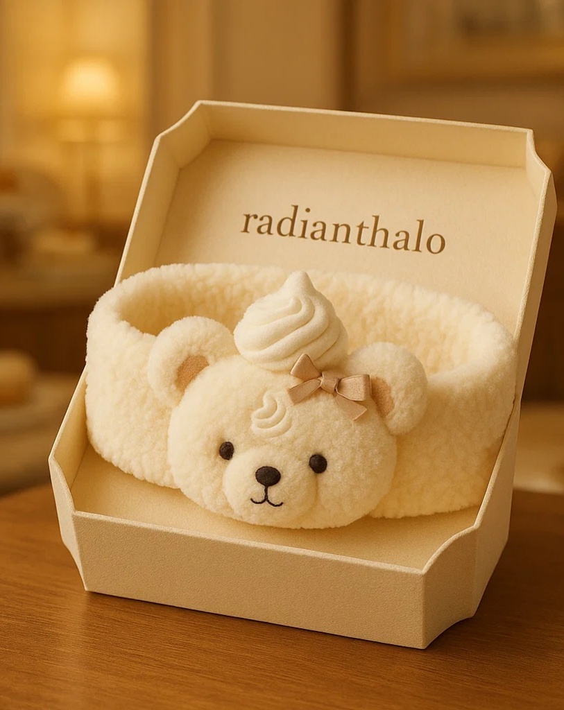 Handmade Bunny Baby Headband with Strawberry – Ideal for Gift Giving
