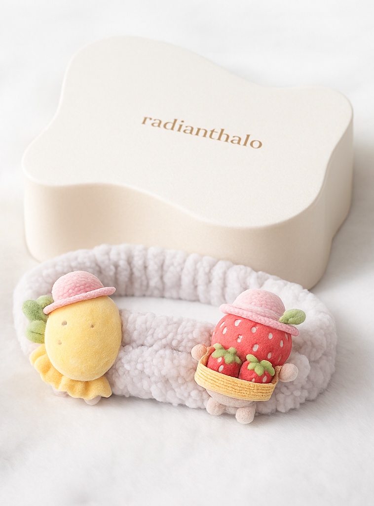 Removable Plush Toy Headband - Fun & Playful Accessory for Little Ones