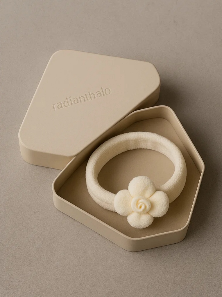 Yellow Rose Baby Headband – Bright and Bold Floral Hairband for Photos
