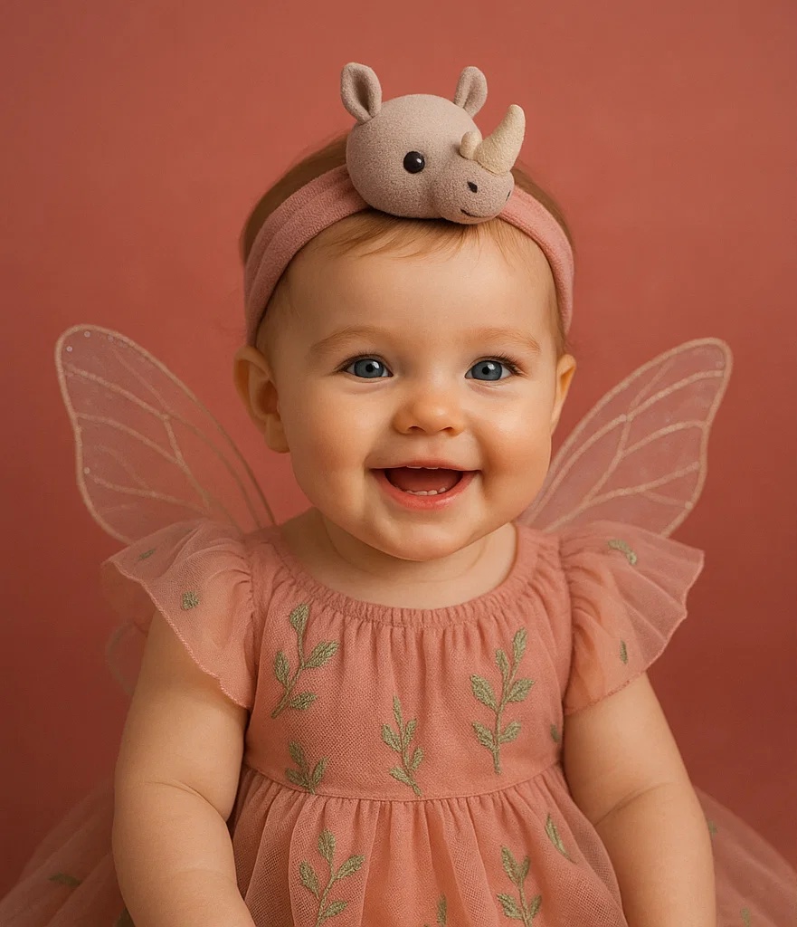 Unicorn Headband Baby Dress with Angel Wings - Ein zauberhaftes und niedliches Design für Kleinkinder