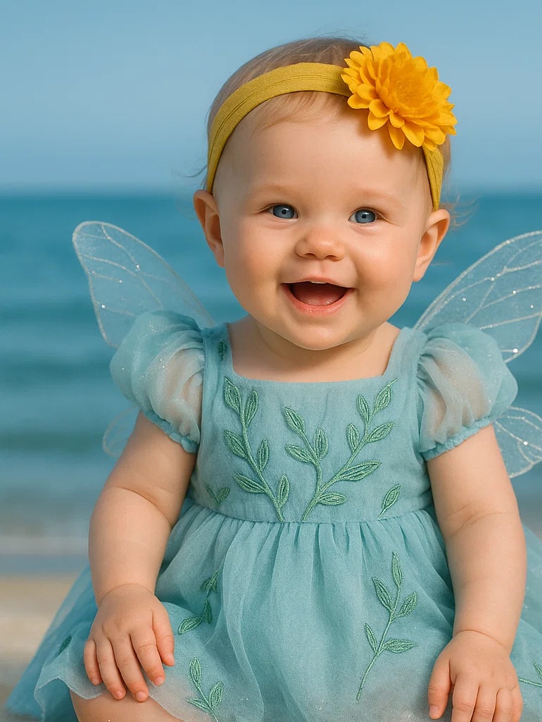 Bright and Happy Yellow Flower Baby Headband for Beautiful Moments