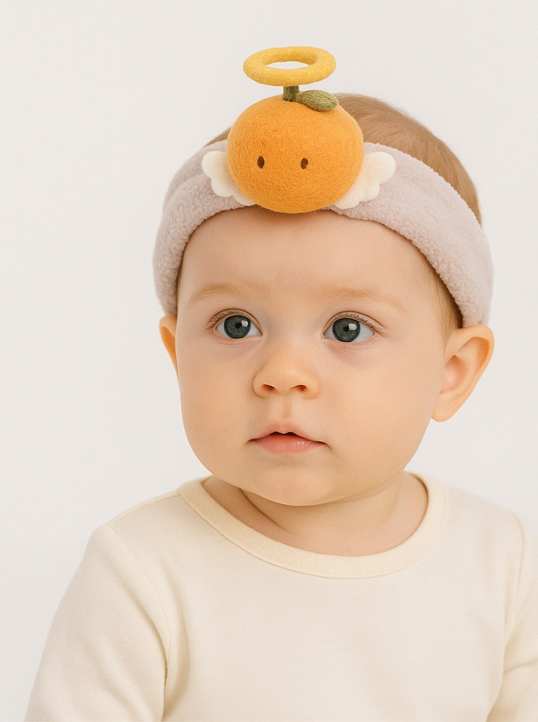 Premium Plush Baby Headband – Soft & Hypoallergenic
