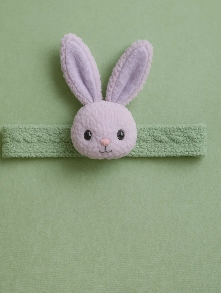 Cute Baby Bunny Ear Headband for Infants