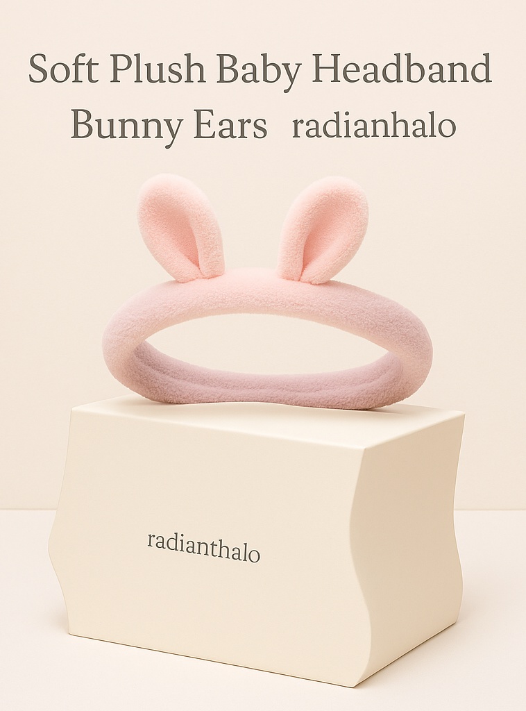Soft Plush Baby Headband – Versatile & Comfortable