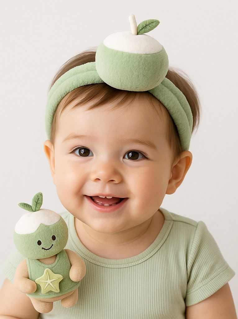 Apricot Baby Headband - Fresh and Adorable