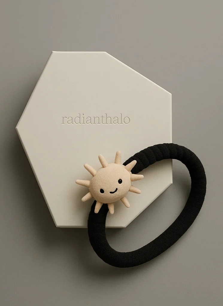 Red Sun Baby Headband – Bright & Cheery Style for Little Ones