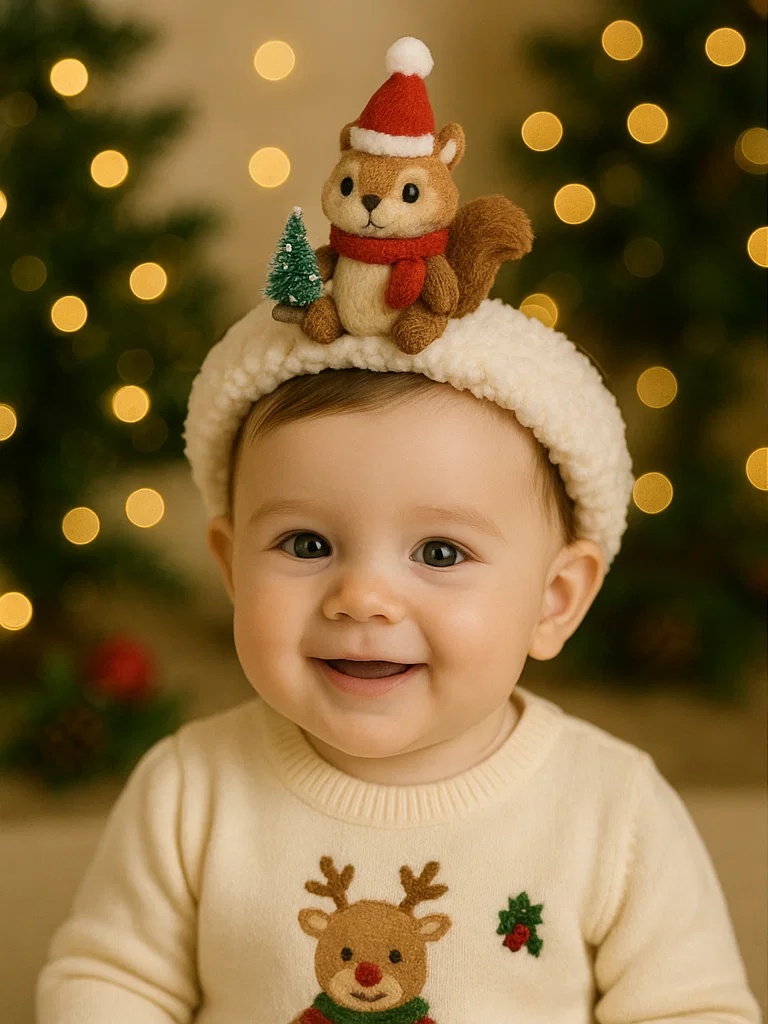 Des bandeaux pour bébé doux et amusants avec des motifs d'animaux mignons pour les photos